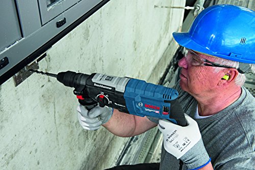 Bosch Professional Bohrhammer GBH 2-28 F (SDS-plus-Wechselfutter, 13 mm Schnellspannbohrfutter, bis 28 mm Bohr-Ø, Rückschlag-Schutz, in L-BOXX)