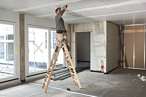 Bosch Professional GCL 25, ± 4° Selbstnivellierbereich, IP 54 Staub- und Spritzwasserschutz, BT 150, Schutztasche, L-BOXX-Einlage, 4 x 1,5-V-LR6 (AA)