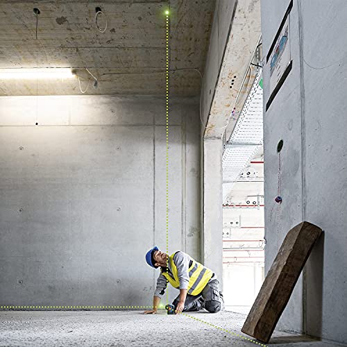 Bosch Professional 5-Punkt-Laser GPL 5 G (grüner Laser, Arbeitsbereich: bis 30 m, Tasche)