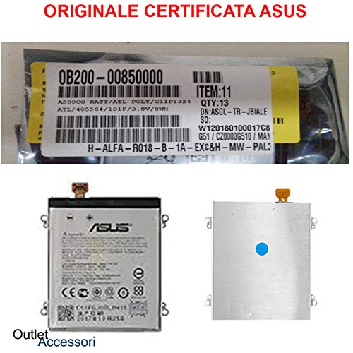 Batterie Batterie für ASUS C11P1324 ZENFONE A500CG Service Pack Offiziell 0B200-00850000
