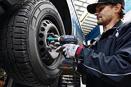 Bosch Professional 18V System Akku Drehschlagschrauber GDS 18V-300 (inkl. 2 x ProCORE18V 4.0 Ah, GAL 18V-40, L-BOXX) Blau
