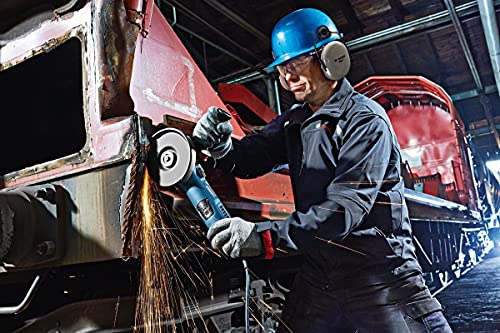 Bosch Professional Winkelschleifer GWS 19-150 CI (1.900 Watt, 230V, inkl. Staubschutzfilter, Aufnahmeflansch, Schutzhaube, Zusatzhandgriff, im Karton)