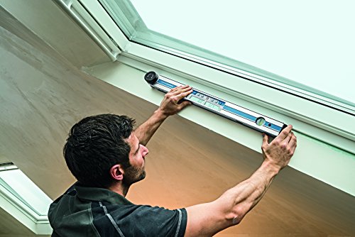 Bosch Professional Digitaler Winkelmesser und Neigungsmesser GAM 270 MFL (Laserpräzision, Gehrungswinkelberechnung, Schenkellänge: 0 - 270º, Länge: 60 cm)
