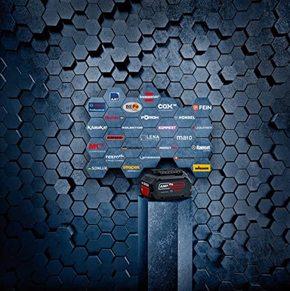 Bosch Professional 18V System Akku Schwingschleifer GSS 18V-10 (inkl. 2x5.0Ah Akku + Ladegerät, 3x Schleifblatt G120, 3x Schleifplatte, 1x Stanzwerkzeug, 1x Schraubendreher, L-BOXX 136)