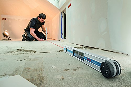 Bosch Professional Digitaler Winkelmesser und Neigungsmesser GAM 270 MFL (Laserpräzision, Gehrungswinkelberechnung, Schenkellänge: 0 - 270º, Länge: 60 cm)