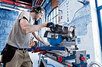 Bosch Professional BITURBO Akku-Gehrungssäge GCM 18V-305 GDC (inkl. Sägeblatt, Connectivity-Modul, Staubbeutel, ohne Akkus und Ladegerät, im Karton)