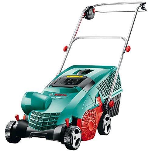 Bosch Home and Garden Vertikutierer AVR 1100, Fangkorb, Karton (1100 W, 32 cm Arbeitsbreite, 50 l Fangkorbvolumen)