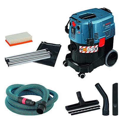 Bosch Professional Industriestaubsauger GAS 35 M AFC (1200 Watt, 35 L Behälter, 5 m Schlauch, im Karton)
