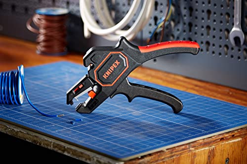 KNIPEX 12 62 180 Automatische Abisolierzange 180 mm, Schwarz