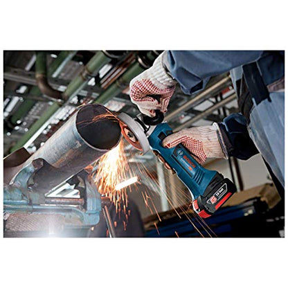 Bosch Professional 18V System Akku Winkelschleifer GWS 18 V-LI (Leerlaufdrehzahl: 10.000 min-1, Scheiben-Ø: 115 mm, ohne Akkus und Ladegerät, in L-BOXX)