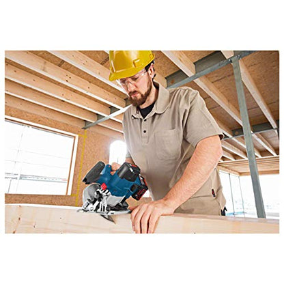 Bosch Professional 18V System Akku Kreissäge GKS 18V-LI (Schnitttiefe 90°/45°: 51mm/40mm, ohne Akkus und Ladegerät, in L-BOXX 238)