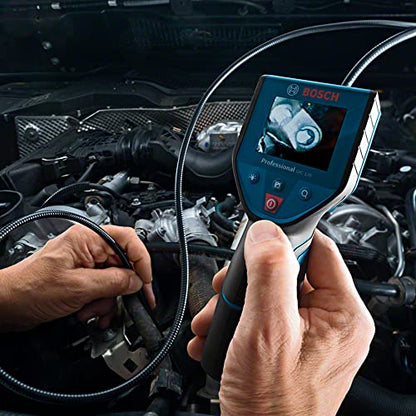 Bosch Professional Inspektionskamera GIC 120 (Kabellänge: 120 cm, Display: 2,7’’, 4x AA-Batterie, im Karton)