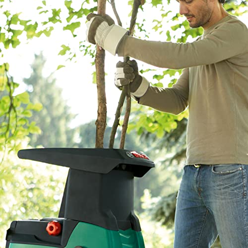 Bosch Leise Häcksler AXT 22 D (2200 Watt, Materialdurchsatz ca. 175 kg/H, Schneidekapazität Ø 38mm, im Karton)