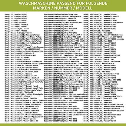 Wasserweiche Einspülschale Oberteil für Waschmaschine Bosch Siemens 482073 00482073