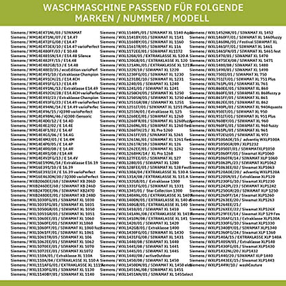 Wasserweiche Einspülschale Oberteil für Waschmaschine Bosch Siemens 482073 00482073