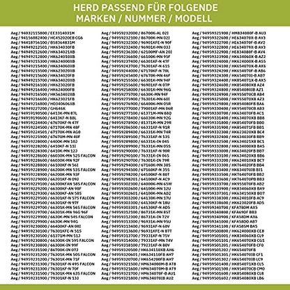 Strahlheizkörper 140mmØ AEG 389080021/6 EGO 10.54112.744 für Kochfeld 3890800216