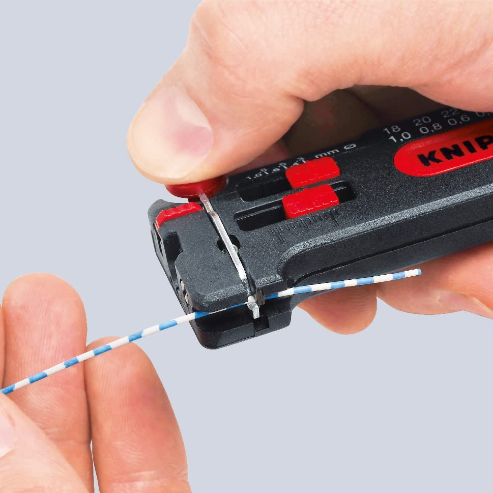 Knipex Mini-Abisolierwerkzeug 100 mm 12 80 100 SB