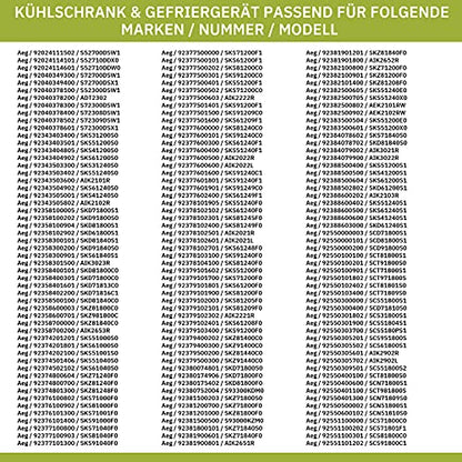 Butterfach (Türfach) transparent für u.a. AEG, Electrolux Kühl-/Gefrierkombination 2646000014