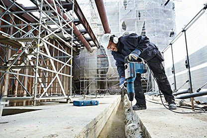 Bosch Professional Bohrhammer mit SDS max GBH 12-52 D (19 J Schlagenergie, inkl. Zusatzhandgriff, im Handwerkerkoffer)
