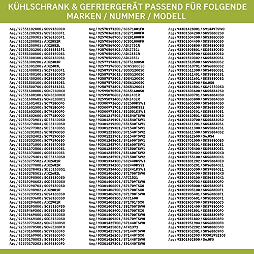 Butterfach (Türfach) transparent für u.a. AEG, Electrolux Kühl-/Gefrierkombination 2646000014