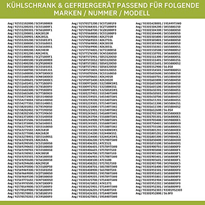 Butterfach (Türfach) transparent für u.a. AEG, Electrolux Kühl-/Gefrierkombination 2646000014