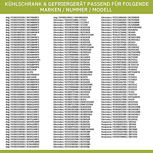 Butterfach (Türfach) transparent für u.a. AEG, Electrolux Kühl-/Gefrierkombination 2646000014